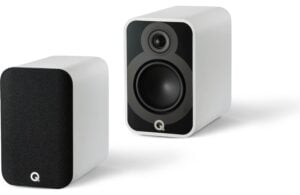 Q Acoustics 5020 Bookshelf Speakers (Satin White, PAIR)