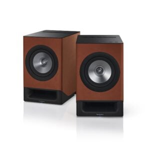 Technics SC-CX700 Wireless Powered Stereo Bookshelf Speakers (Terracotta Brown, PAIR)