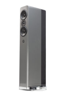 Q Acoustics Concept 500 Floorstanding Speaker (Silver & Ebony, EACH)