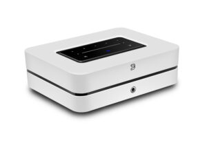 Bluesound POWERNODE N331 Wireless Multi-Room Music Streaming Amplifier (White)